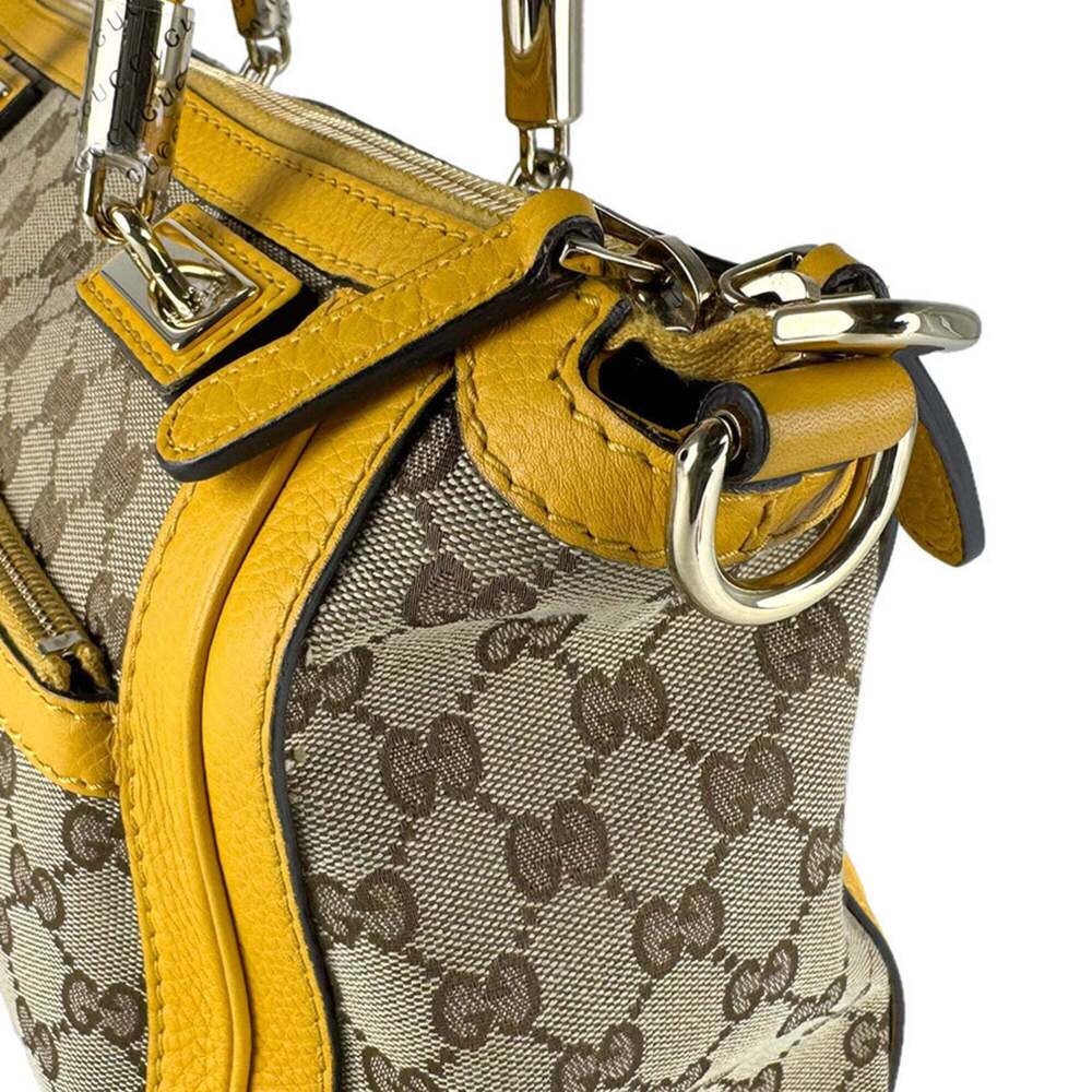 GUCCI Brown Leather Shoulder Bag - Picture 7 of 14